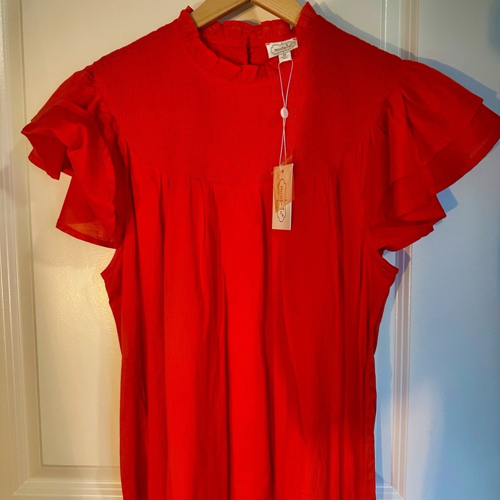 Mud Pie Red Mini Dress